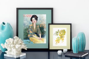 Aquarelles originales de Jordane Desjardins