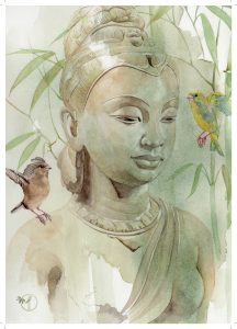 Carte postale Bouddha